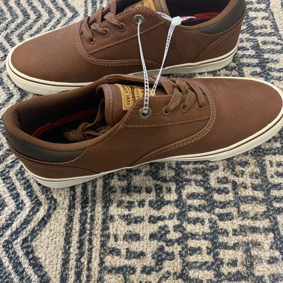 Levi’s Brown Men Shoes Size 8 - Picture 4 of 4